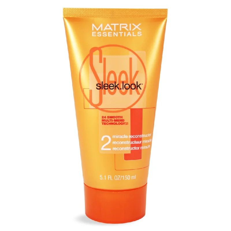 natural products for hair growth and strength-Matrix Essentials Sleek Look Miracle Reconstructor 5.1 oz