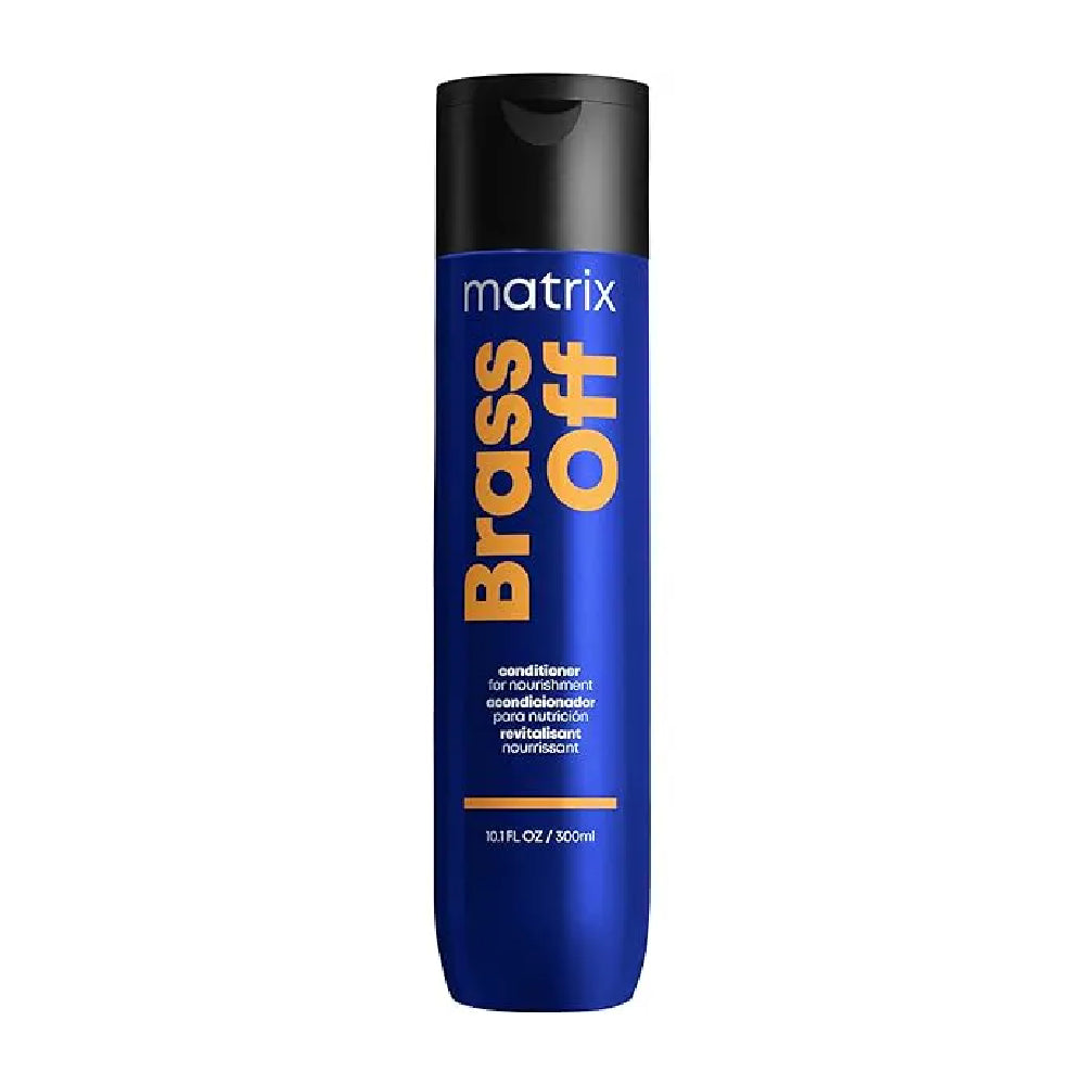 hair mask for dry, frizzy ends-MATRIX COLOR OBSESSED BRASS OFF CONDITIONER 300ML