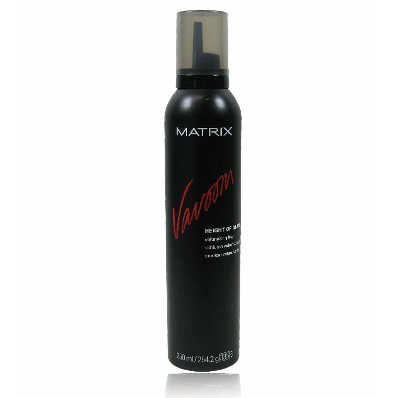 hair care for frizzy and brittle hair-Matrix Vavoom Height of Glam Foam 9 oz