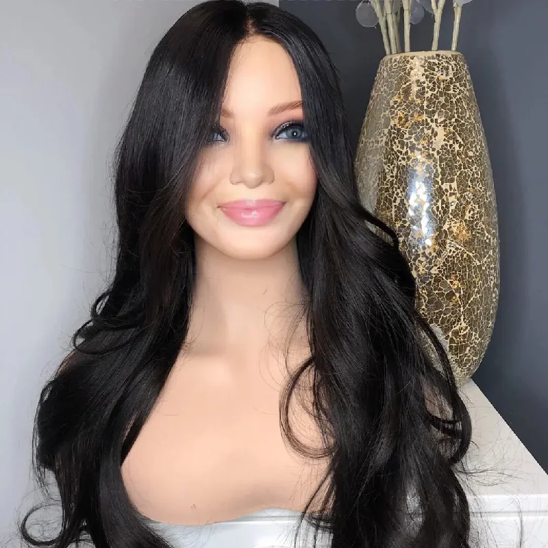 voluminous straight wigs for sleek and shiny style -Nathalie