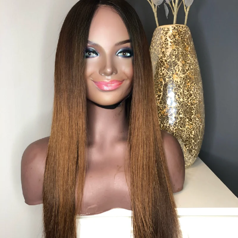 stylish lace front wigs for natural blending -Nora