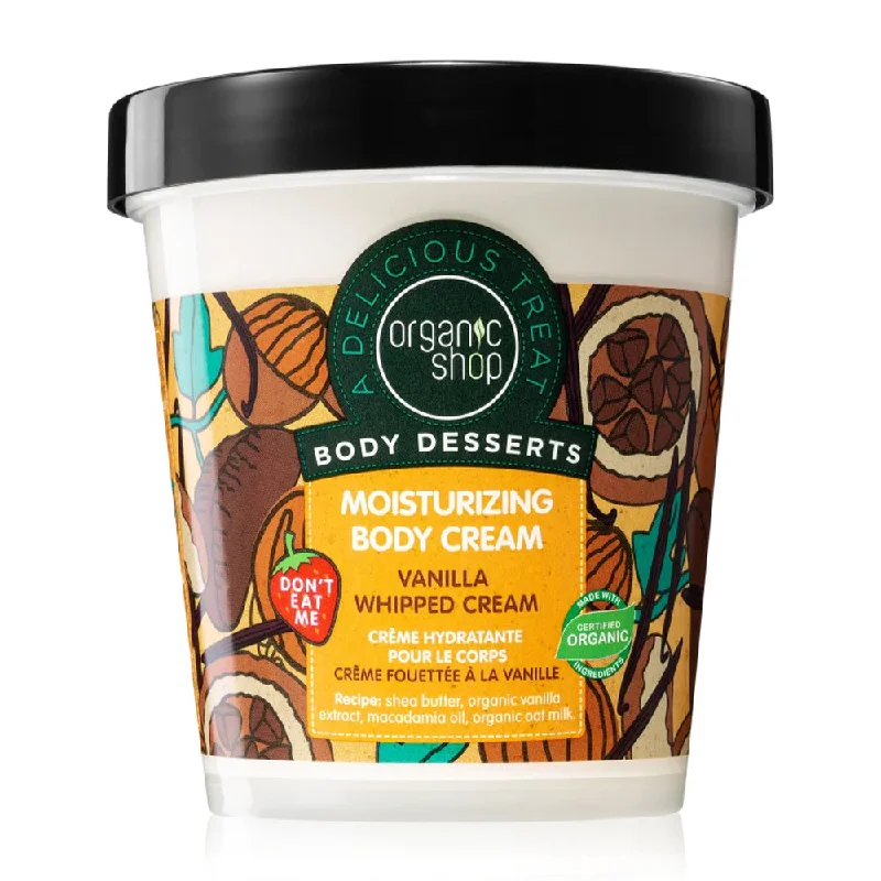 Organic Shop Body Desserts Vanilla Moisturising Body Cream