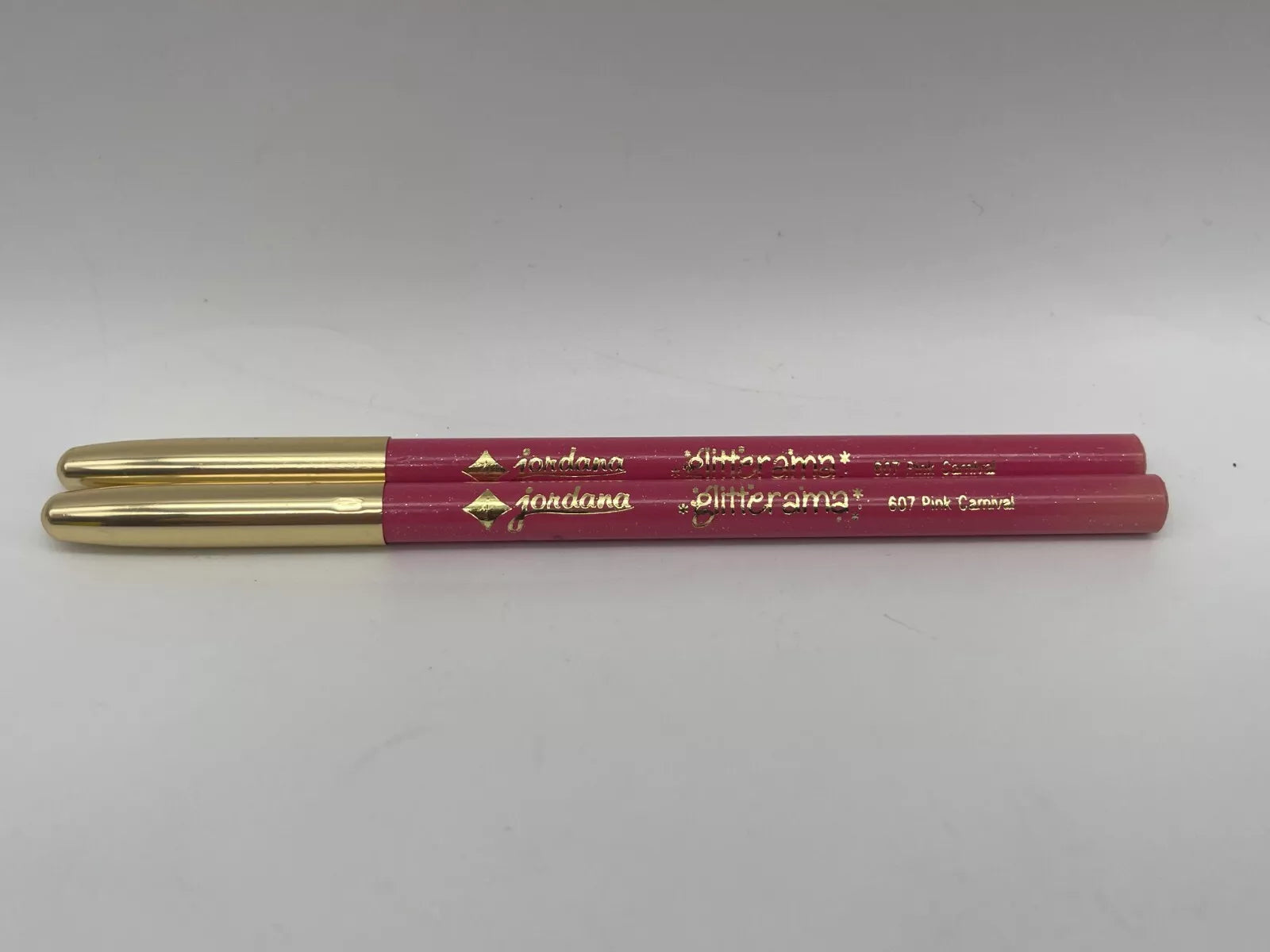 Original Jordana Glitterama Eyeliner Pencil  607 PINK CARNIVAL