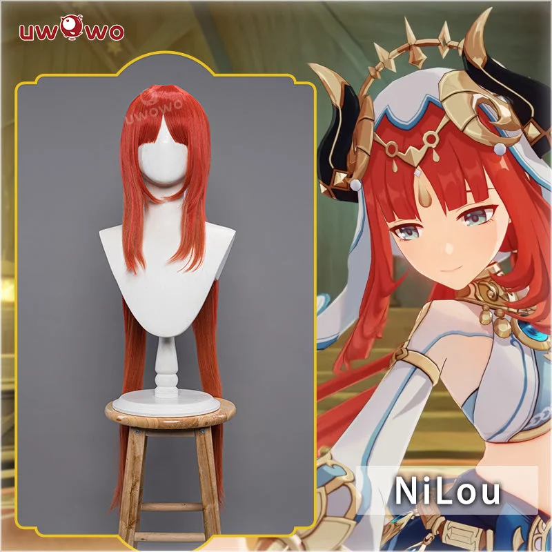 braided wigs for easy and stylish protection -Uwowo Genshin Impact: Nilou Sumeru Hydro Female Cosplay Wig Nilou wig