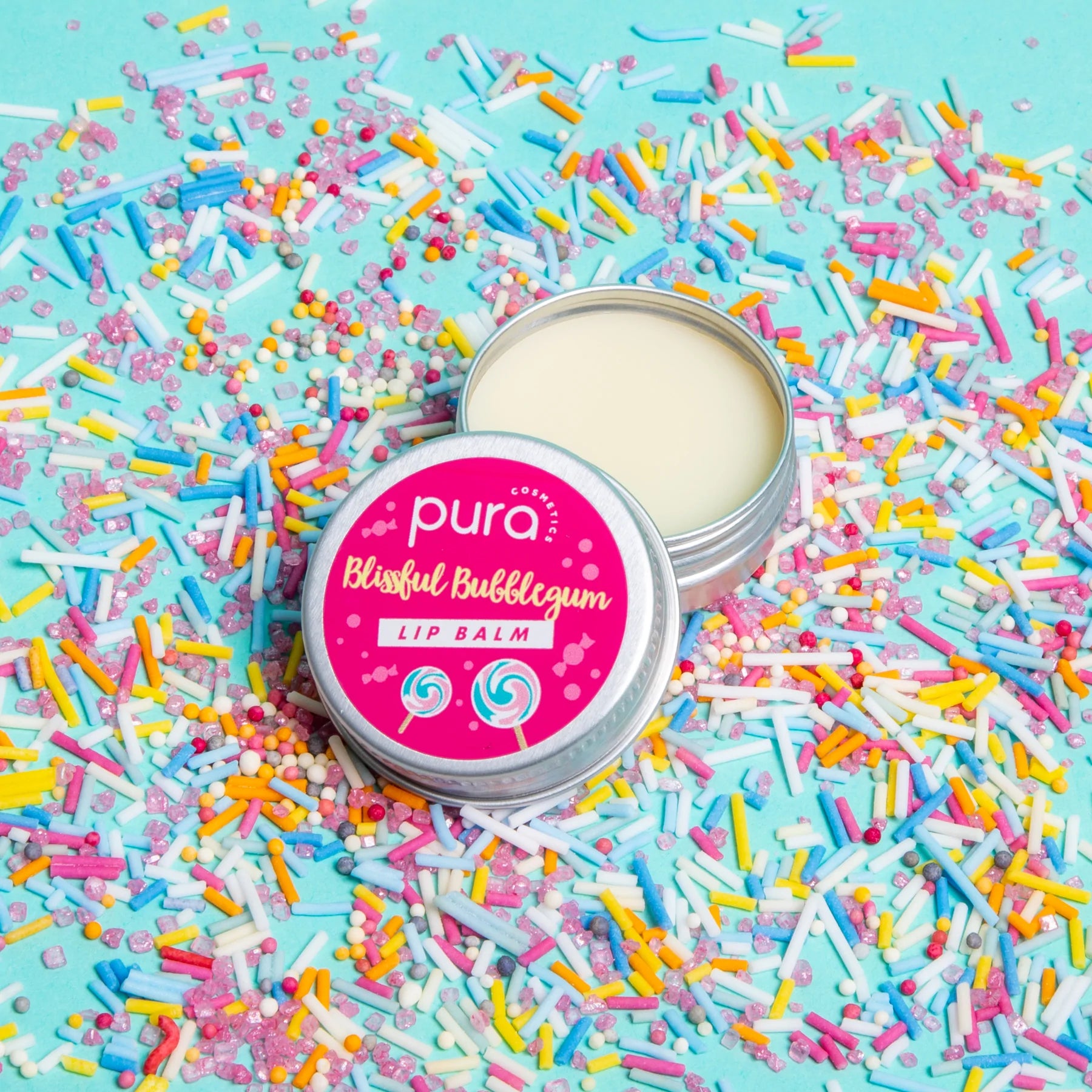 Pura Cosmetics - Blissful Bubblegum Lip Balm