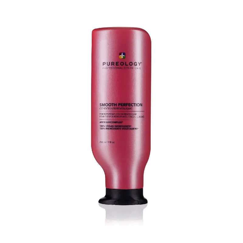 leave-in conditioner for curly textured hair-PUREOLOGY SMOOTH PERFECTION CONDITIONER 266ML