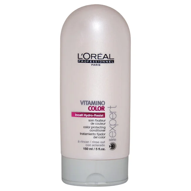 anti-frizz conditioner for fine hair-LOreal Professional Vitamino Color Conditioner by LOreal Professional for Unisex - 5 oz Conditioner