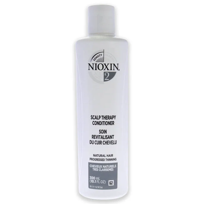 moisturizing spray for curly hair hydration-Nioxin System 2 Scalp Therapy Conditioner by Nioxin for Unisex - 10.1 oz Conditioner