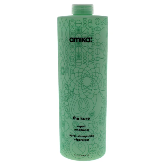 deep moisturizing shampoo for coarse hair-Amika The Kure Repair Conditioner by Amika for Unisex - 33.8 oz Conditioner