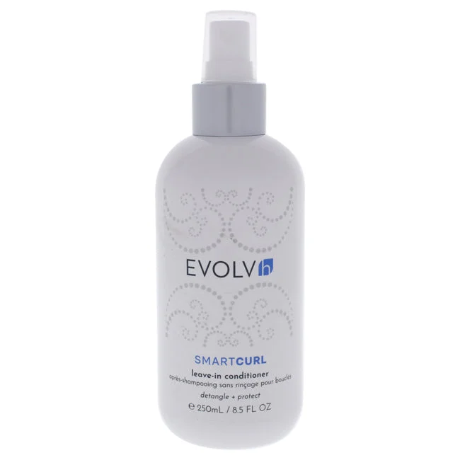 hydrating mask for dry curly hair-Evolvh SmartCurl Leave-In Conditioner by Evolvh for Unisex - 8.5 oz Conditioner