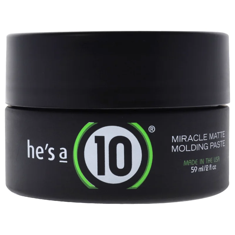 nourishing conditioner for soft curls-It's A 10 Miracle Matte Molding Paste by Its A 10 for Men - 2 oz Paste