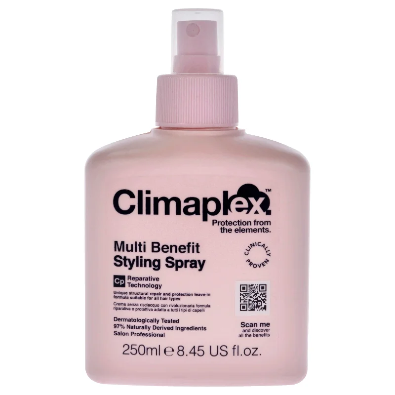 hair mask for damaged and split ends-Climaplex Multi Benefit Styling Spray by Climaplex for Unisex - 8.45 oz Spray