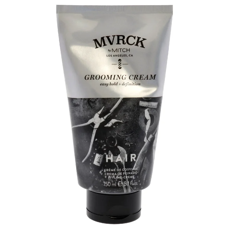 hair products for curly hair with volume-Paul Mitchell MVRCK Grooming Cream by Paul Mitchell for Men - 5.1 oz Cream