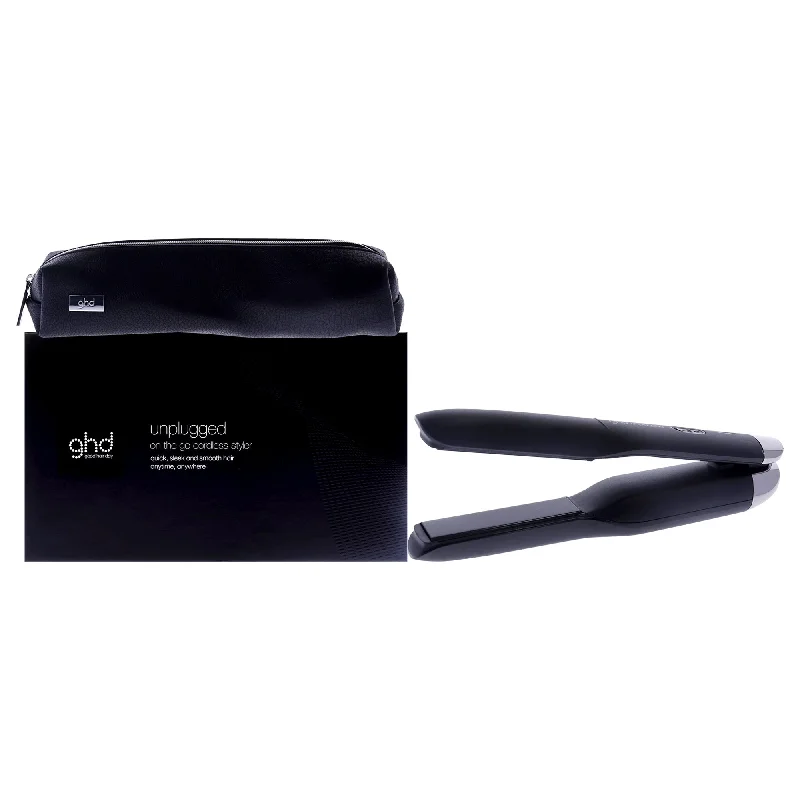 best hair products for repairing split ends-GHD GHD Unplugged Cordless Styler - Black by GHD for Unisex - 1 Inch Flat Iron