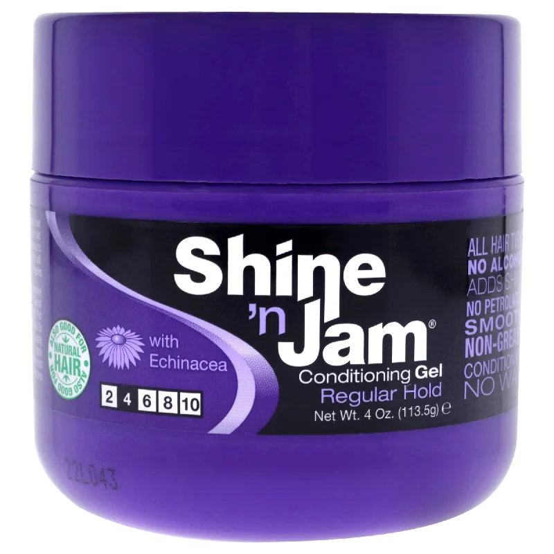 hair products for reducing hair thinning-Ampro Shine-n-Jam Regular Hold by Ampro for Women - 4 oz Gel