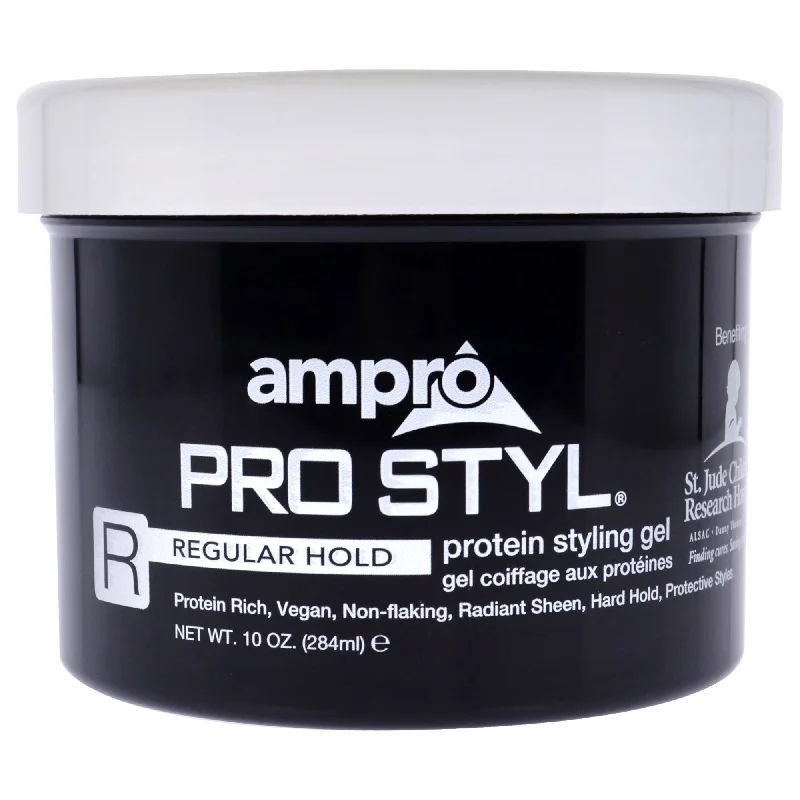 nourishing hair treatment for color-treated hair-Ampro Pro Styl Gel - Regular Hold by Ampro for Women - 10 oz Gel