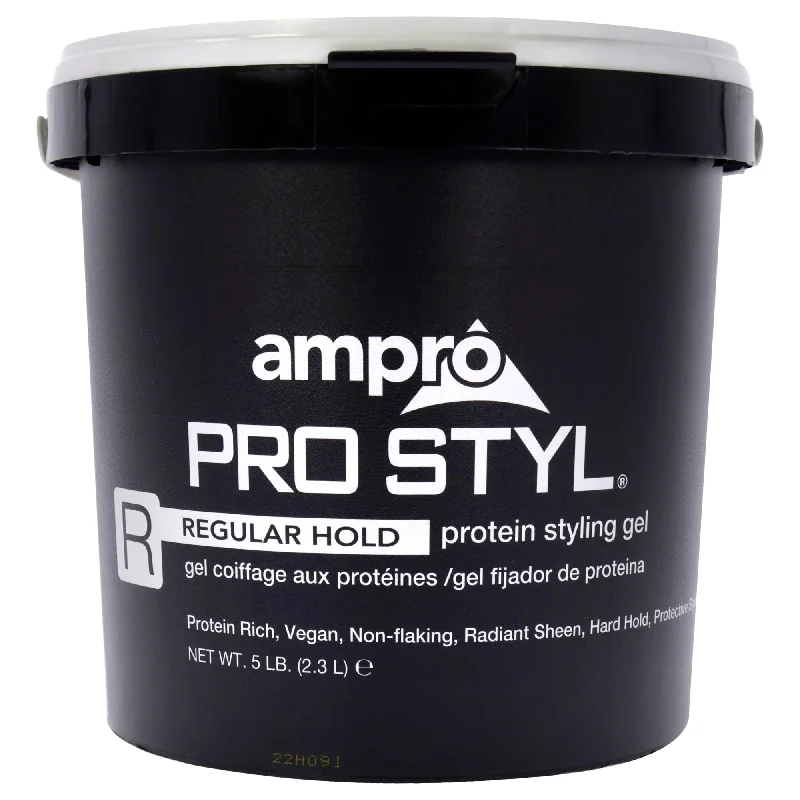 shampoo for dry and damaged hair-Ampro Pro Styl Gel - Regular Hold by Ampro for Women - 80 oz Gel