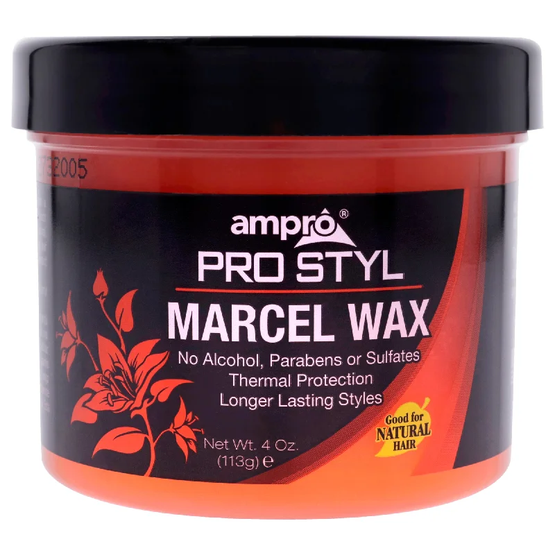 nourishing hair oil for frizzy hair-Ampro Marcel Wax by Ampro for Women - 4 oz Wax