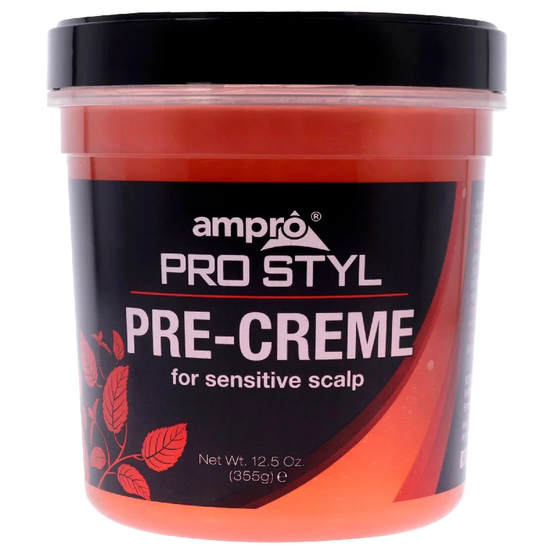 hair products for curly hair with volume-Ampro Pre-Creme for Sensitive Scalp by Ampro for Women - 12.5 oz Gel