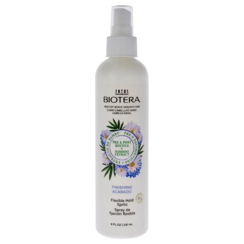 deep repair hair oil for damaged ends-Zotos Biotera Finishing Flexible Hold Spritz by Zotos for Unisex - 8 oz Hair Spray