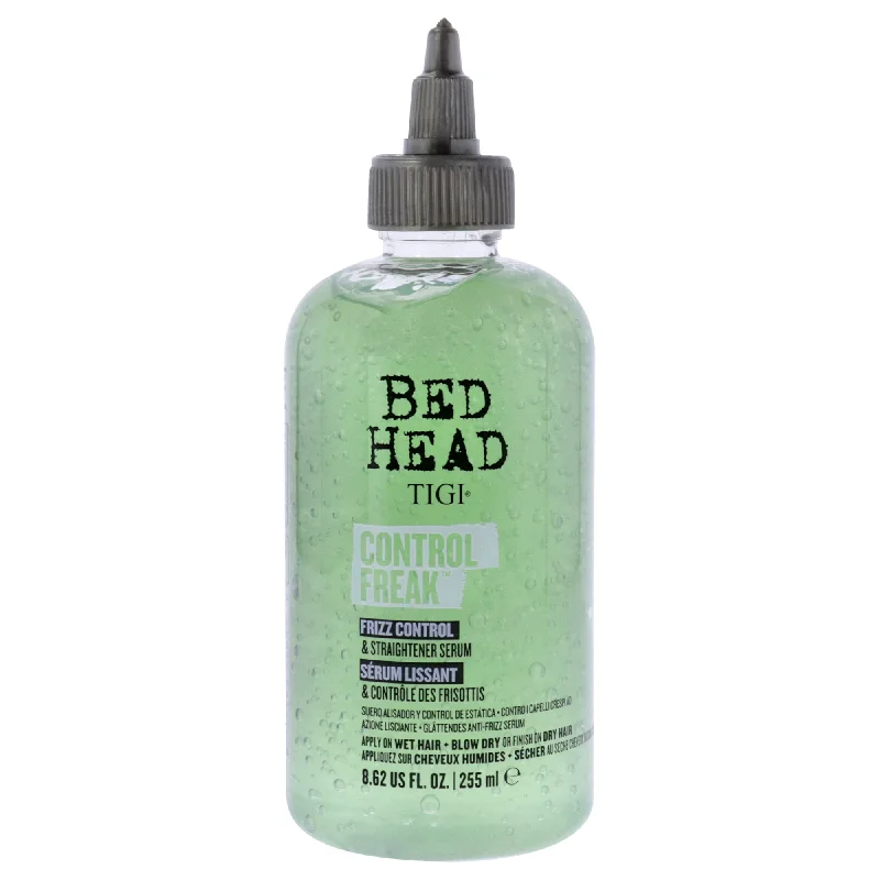 nourishing shampoo for frizzy curls-Tigi Bed Head Remix Control Freak Frizz Control Serum by TIGI for Unisex - 8.62 oz Serum