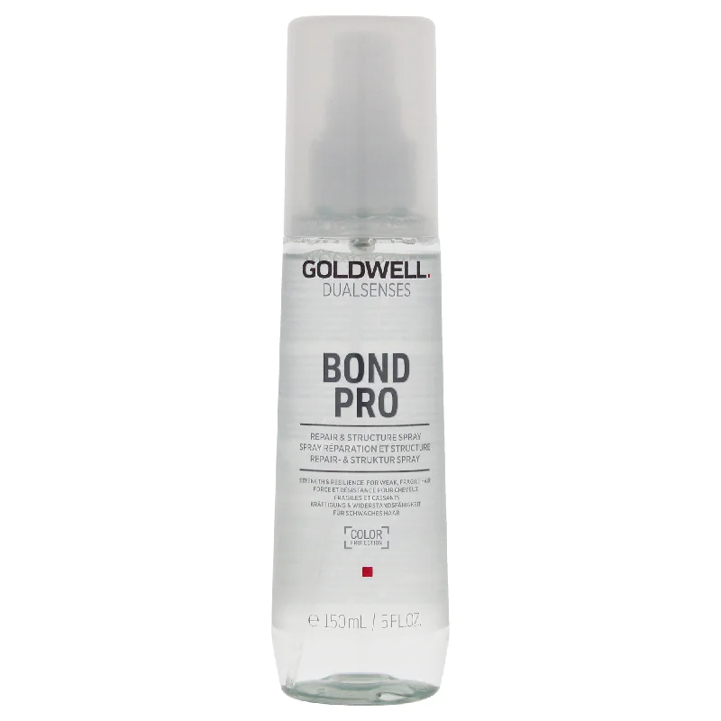 anti-frizz leave-in conditioner for frizzy hair-Goldwell Dualsenses Bond Pro Repair and Structure Spray by Goldwell for Unisex - 5 oz Spray