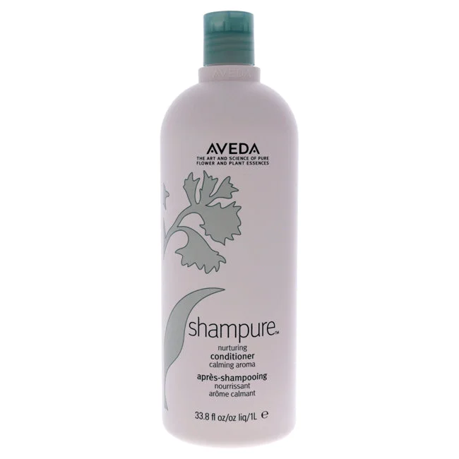 best deep conditioner for color-treated curls-Aveda Shampure Nurturing Conditioner by Aveda for Unisex - 33.8 oz Conditioner