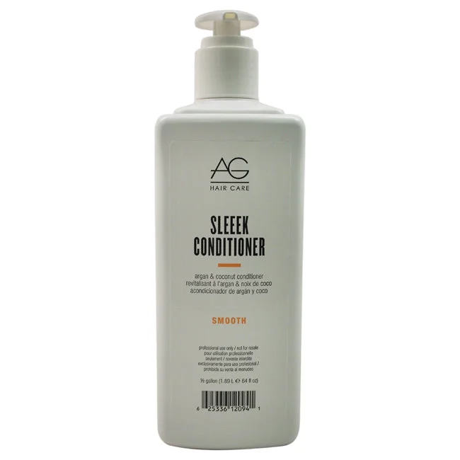 volumizing spray for flat hair-AG Hair Cosmetics Sleeek Argan Coconut Conditioner by AG Hair Cosmetics for Unisex - 64 oz Conditioner