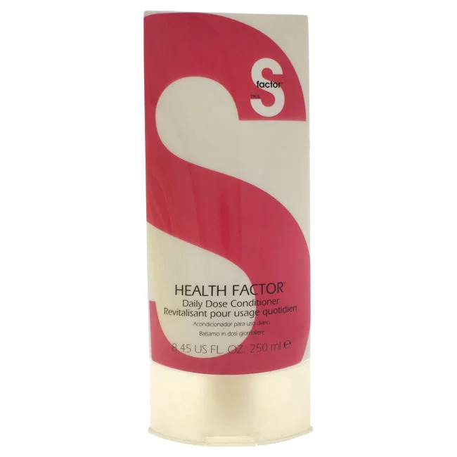 volume-boosting hair mousse for fine hair-TIGI S-Factor Health Factor Daily Dose Conditioner by TIGI for Unisex - 8.45 oz Conditioner