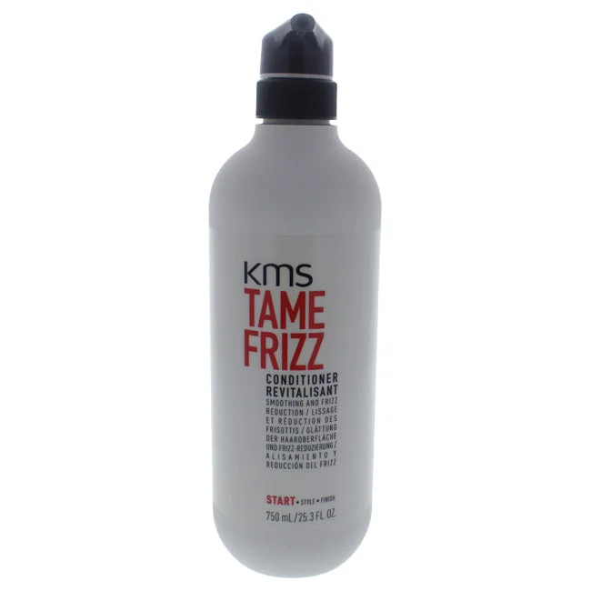 keratin treatment for frizzy, curly hair-KMS Tame Frizz Conditioner by KMS for Unisex - 25.3 oz Conditioner