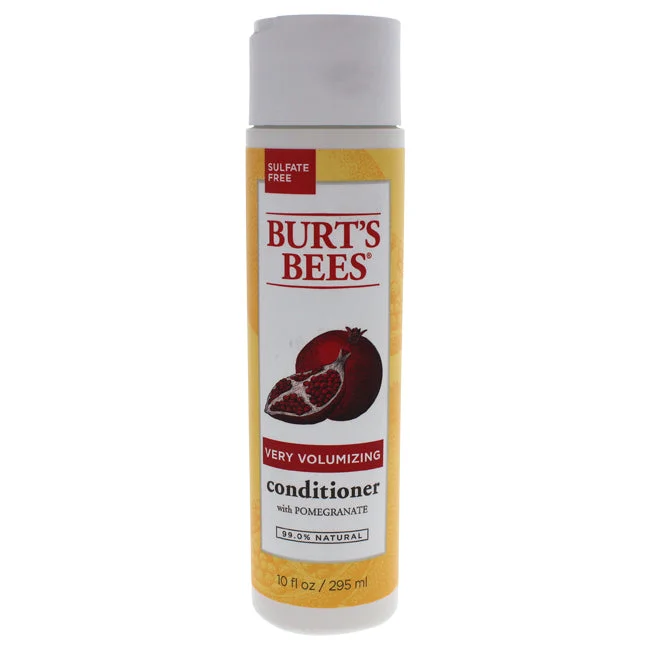 deep repair conditioner for curly, dry hair-Burts Bees Very Volumizing Pomegranate by Burts Bees for Unisex - 10 oz Conditioner