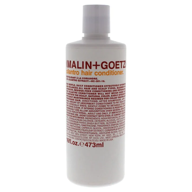 best products for curly hair texture-Malin + Goetz Cilantro Hair Conditioner by Malin + Goetz for Unisex - 16 oz Conditioner