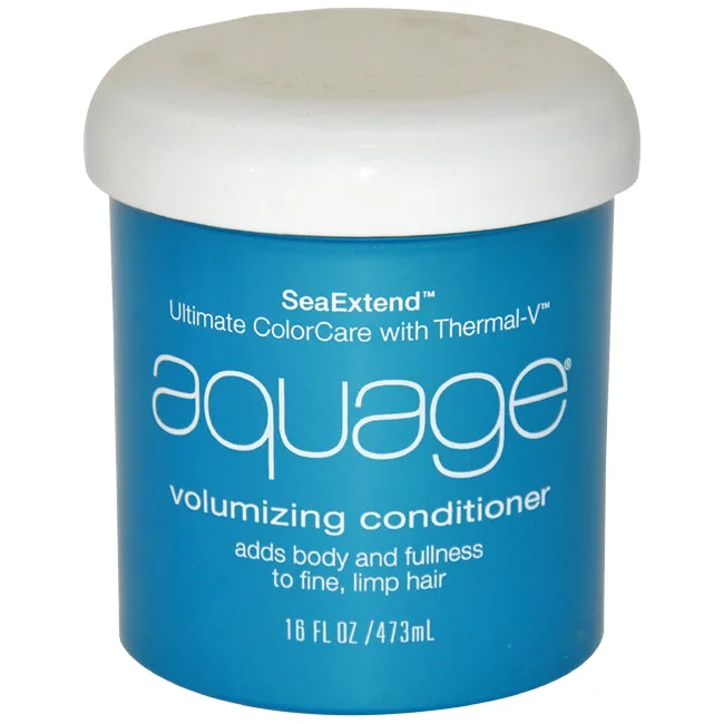 nourishing mask for fine, flat hair-Aquage Seaextend Ultimate Colorcare with Thermal-V Volumizing Conditioner by Aquage for Unisex - 16 oz Conditioner