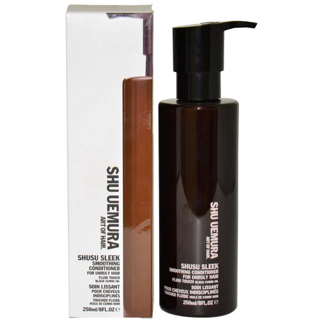 nourishing shampoo for frizzy curls-Shu Uemura Shusu Sleek Smoothing Conditioner by Shu Uemura for Unisex - 8 oz Conditioner