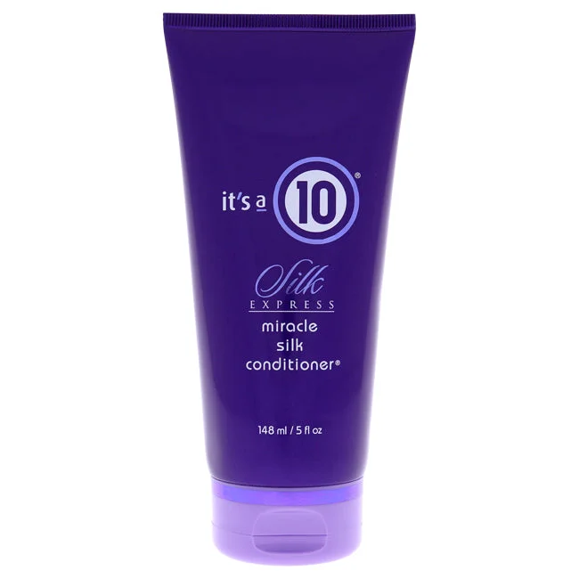 natural products for hair growth and strength-Its A 10 Silk Express Miracle Silk Conditioner by Its A 10 for Unisex - 5 oz Conditioner