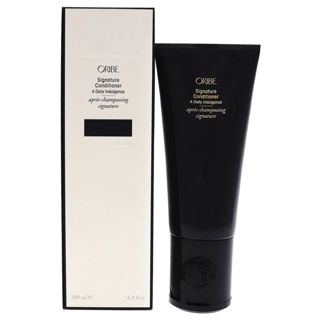 best hair care for dry, coarse curls-Oribe Signature Conditioner by Oribe for Unisex - 6.8 oz Conditioner