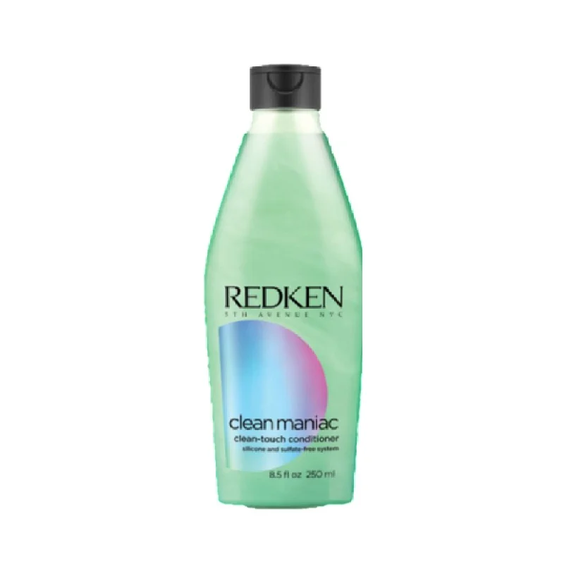 natural shampoo for frizzy, curly hair-REDKEN CLEAN MANIAC CLEAN-TOUCH CONDITIONER 250ML