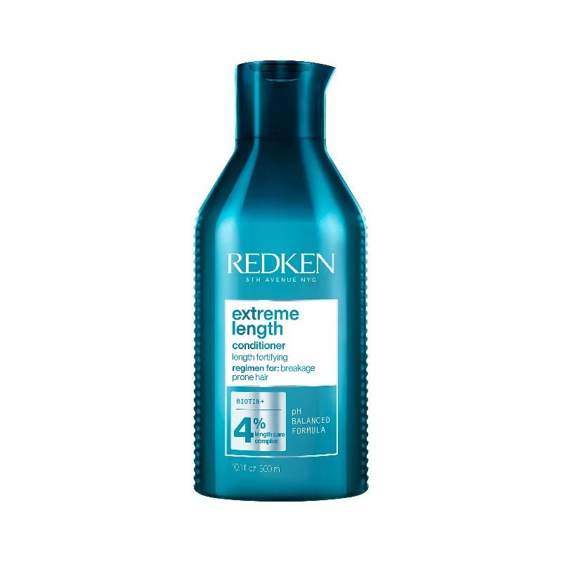 moisturizing mask for dry, coarse curls-REDKEN EXTREME LENGTH CONDITIONER WITH BIOTIN 300ML