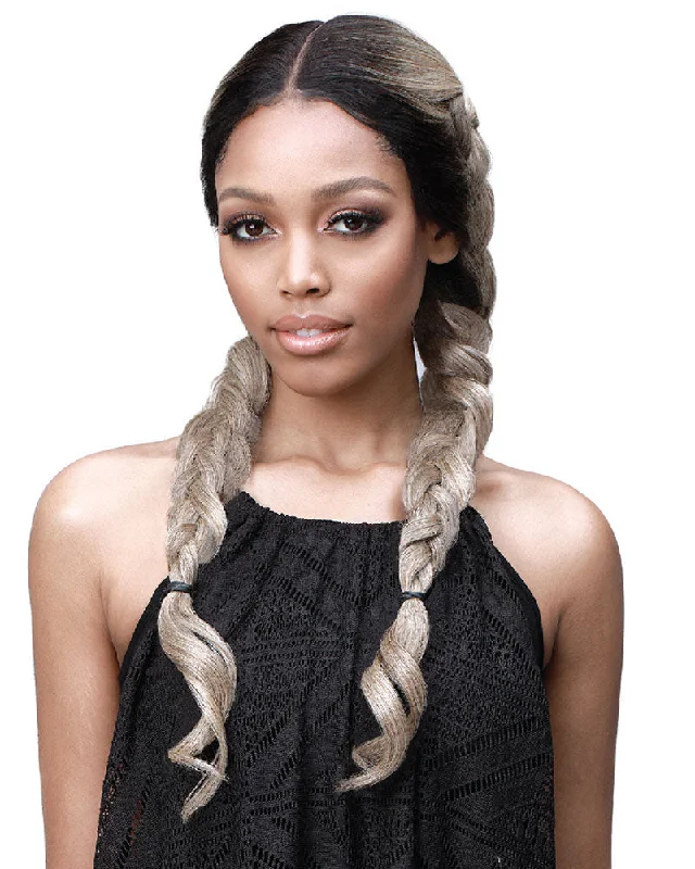 Sana | Lace Front Human Hair Blend Wig by Bobbi Boss