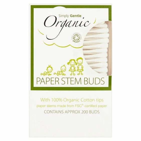 SImply Gentle Organic Paper Stem Cotton Buds