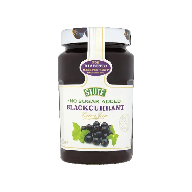 Stute No Sugar Added Blackcurrant Jam