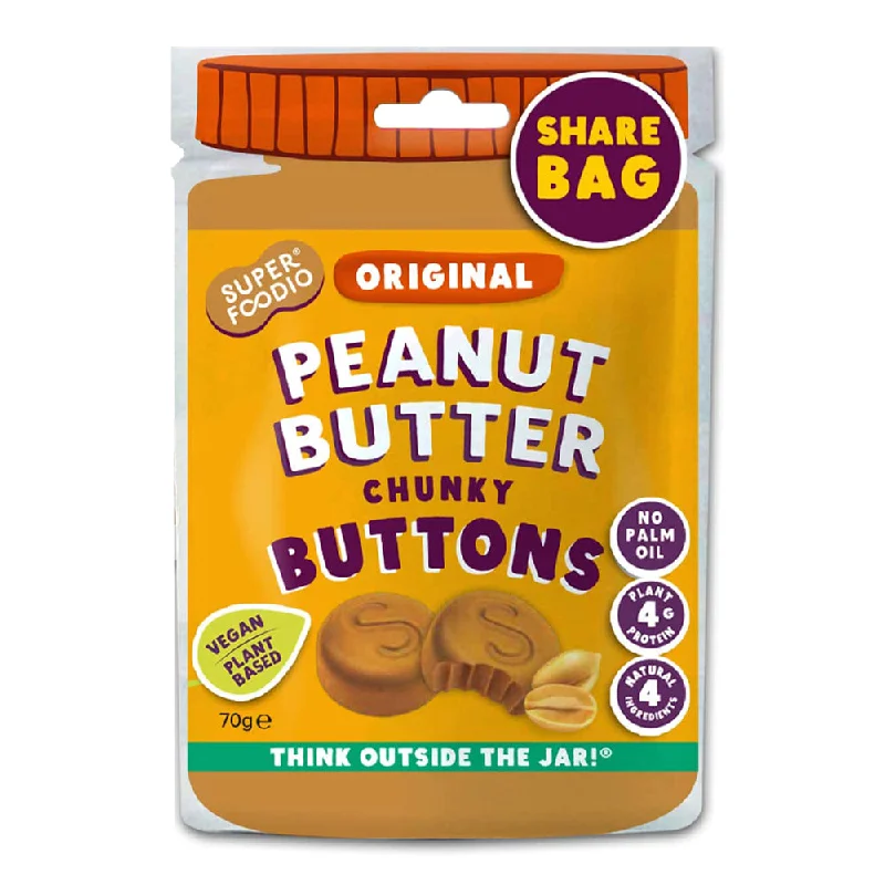 Super Foodio Peanut Butter Original Buttons