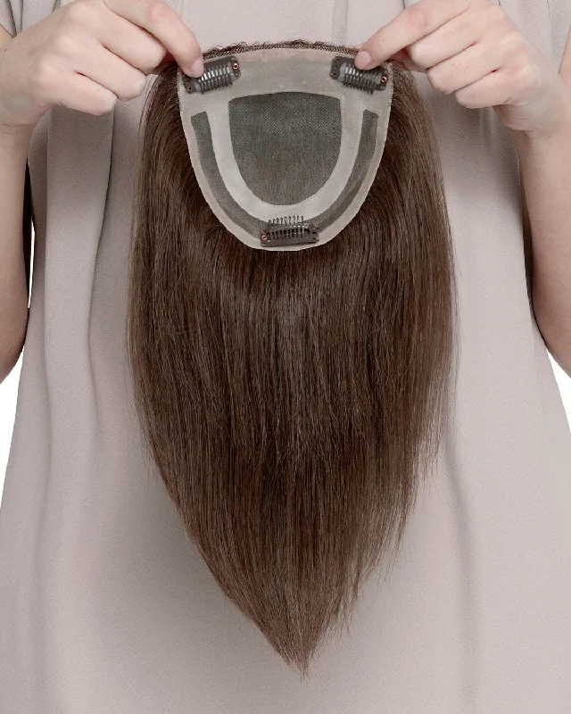 Toppiece 3001 | Monofilament Human Hair Wiglets by Louis Ferre