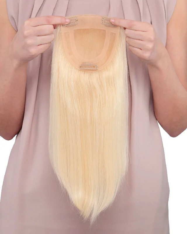 Toppiece 3002 | Monofilament Human Hair Wiglets by Louis Ferre