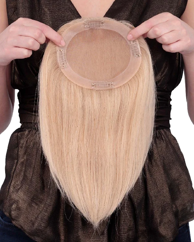 Toppiece 4001 | Monofilament Human Hair Wiglets by Louis Ferre