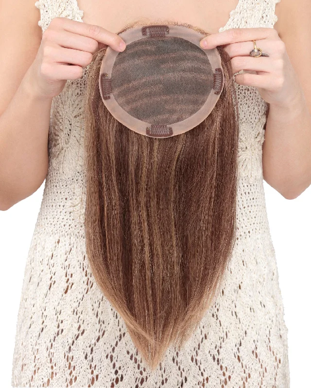 Toppiece 4004 | Monofilament Human Hair Wiglets by Louis Ferre