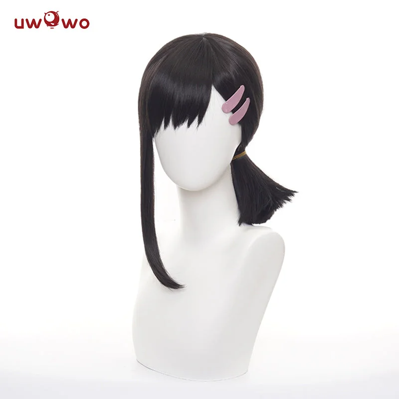 natural curly wigs for a fresh and natural style -Uwowo Cosplay Wig Higashiyama Kobeni Wig Black Hair