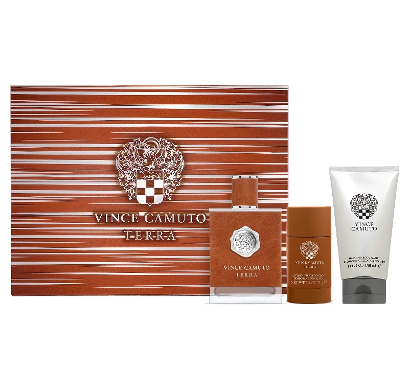 Vince Camuto Terra Gift Set for Men 3 Piece