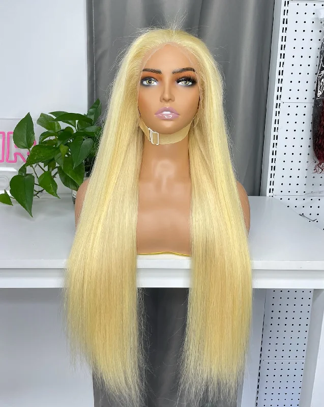 full coverage wigs for alopecia sufferers -VR #613 Custom Frontal HD Wig 13x4 13x6