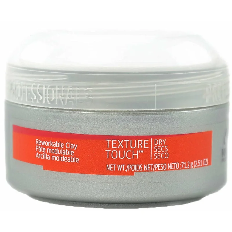 best hair care for dry, coarse curls-Wella Texture Touch Reworkable Clay Dry 2.51 oz